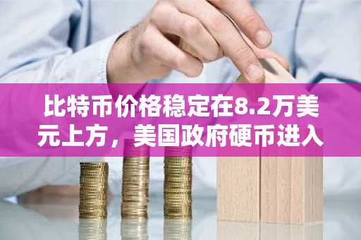 比特币价格稳定在8.2万美元上方，美国政府硬币进入托管