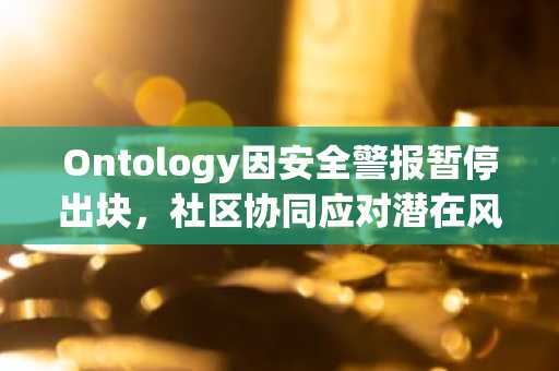 Ontology因安全警报暂停出块，社区协同应对潜在风险