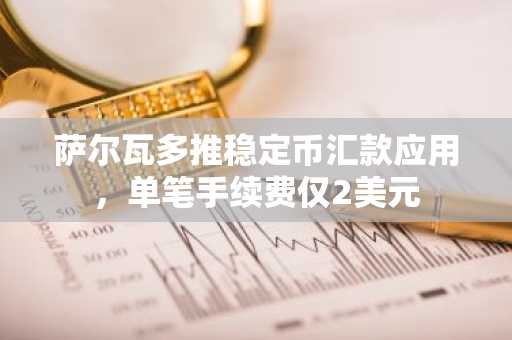 萨尔瓦多推稳定币汇款应用，单笔手续费仅2美元