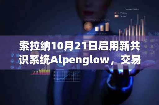 索拉纳10月21日启用新共识系统Alpenglow,交易最终性将缩短至150毫秒