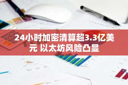 24小时加密清算超3.3亿美元 以太坊风险凸显