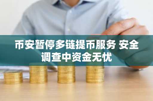币安暂停多链提币服务 安全调查中资金无忧