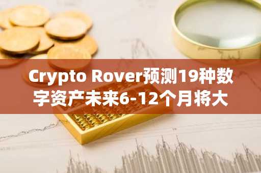 Crypto Rover预测19种数字资产未来6-12个月将大幅上涨