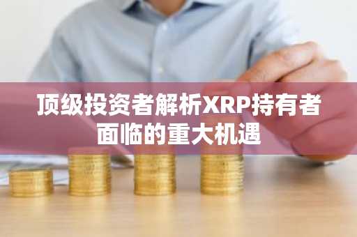 顶级投资者解析XRP持有者面临的重大机遇
