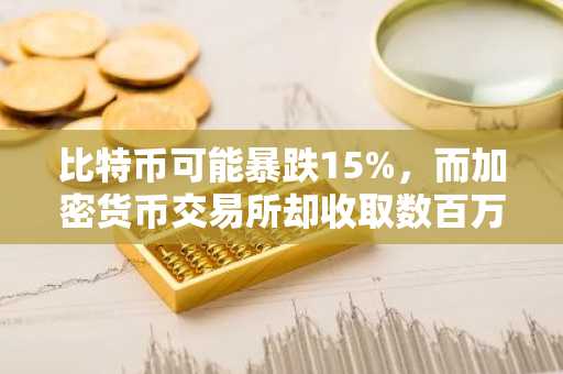 比特币可能暴跌15%，而加密货币交易所却收取数百万美元手续费——商业模式揭秘