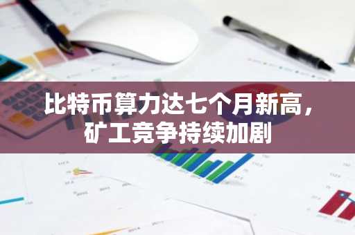 比特币算力达七个月新高，矿工竞争持续加剧