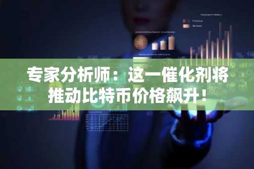 专家分析师：这一催化剂将推动比特币价格飙升！