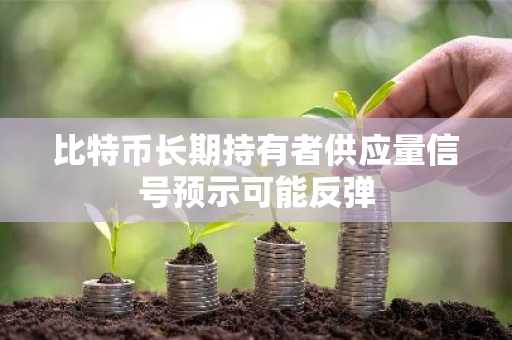 比特币长期持有者供应量信号预示可能反弹