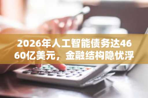 2026年人工智能债务达4660亿美元，金融结构隐忧浮现